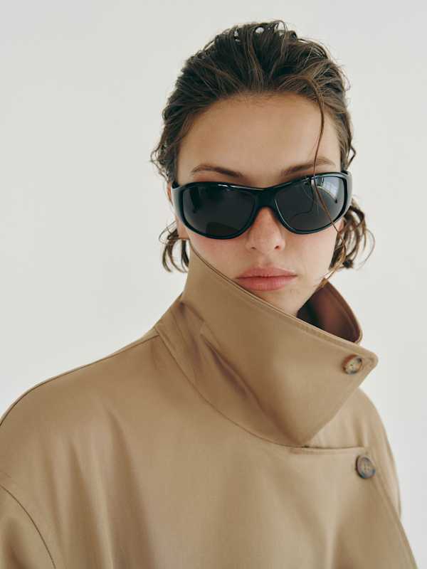 Spencer Trench Coat - Oak