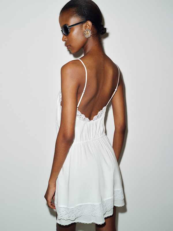 Cerina Dress - White