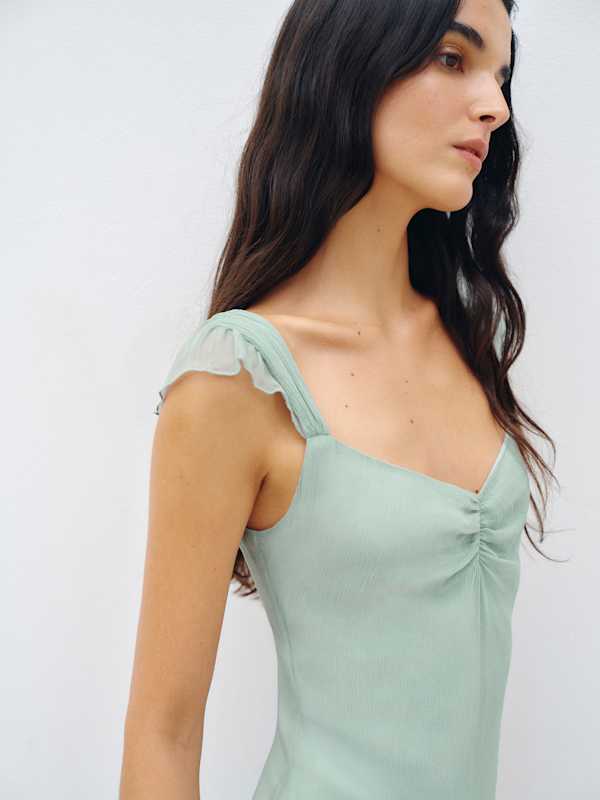 Zea Dress - Celadon