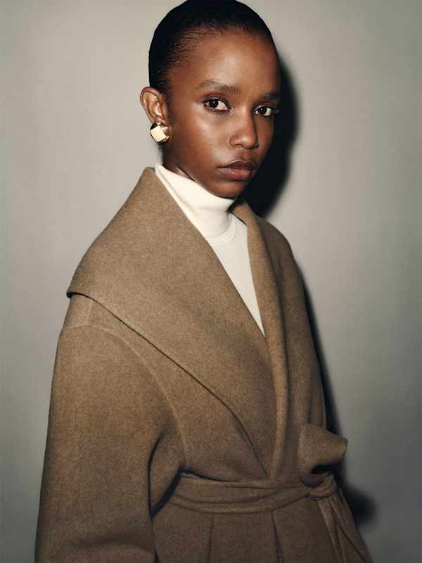 Manteau Freya - Sucre brun