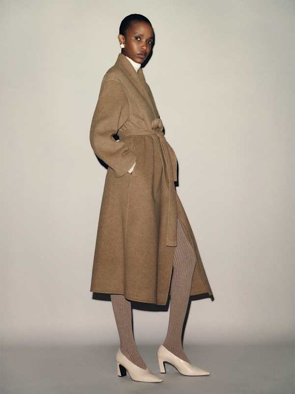 Manteau Freya - Sucre brun