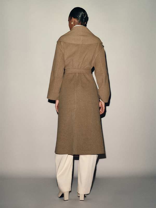 Manteau Freya - Sucre brun