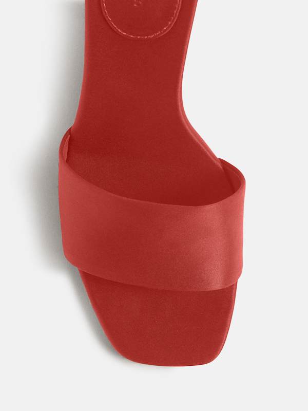 Gabriella Wedge - Poppy Satin