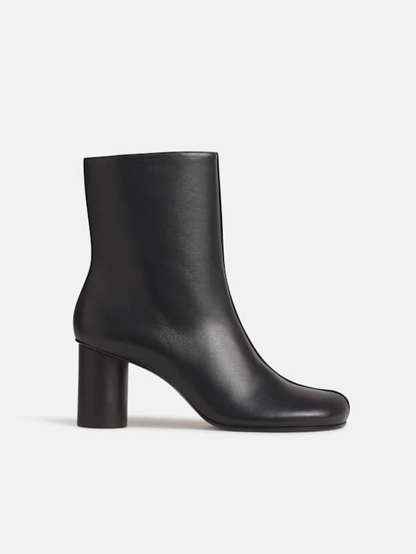 Phadra Ankle Boot - Black Leather