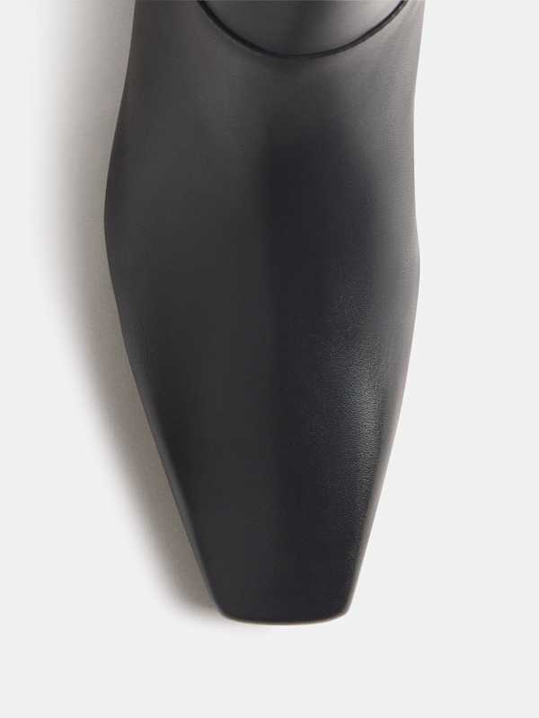 Bottes plates Remy - Cuir noir