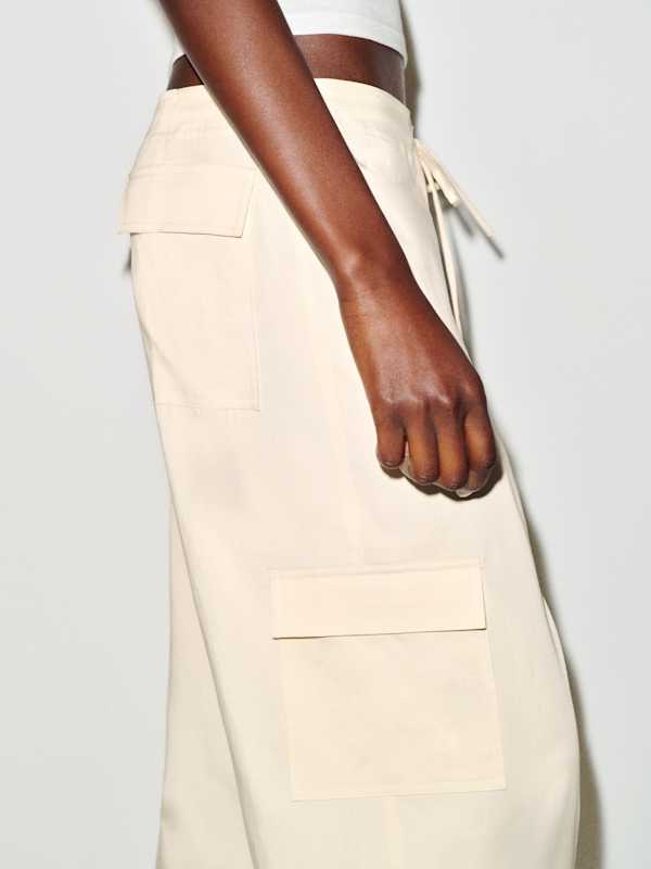 Sawyer Cargo Pant - Cream
