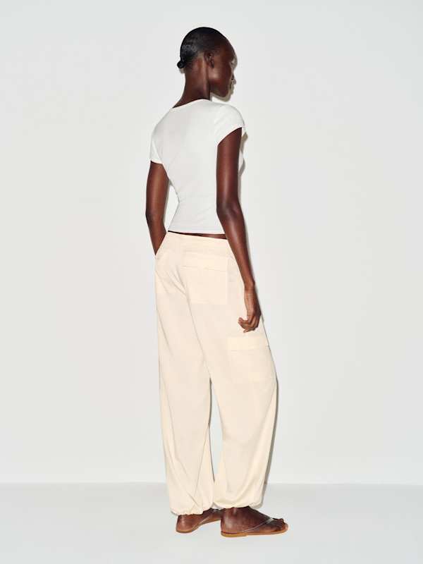 Sawyer Cargo Pant - Cream