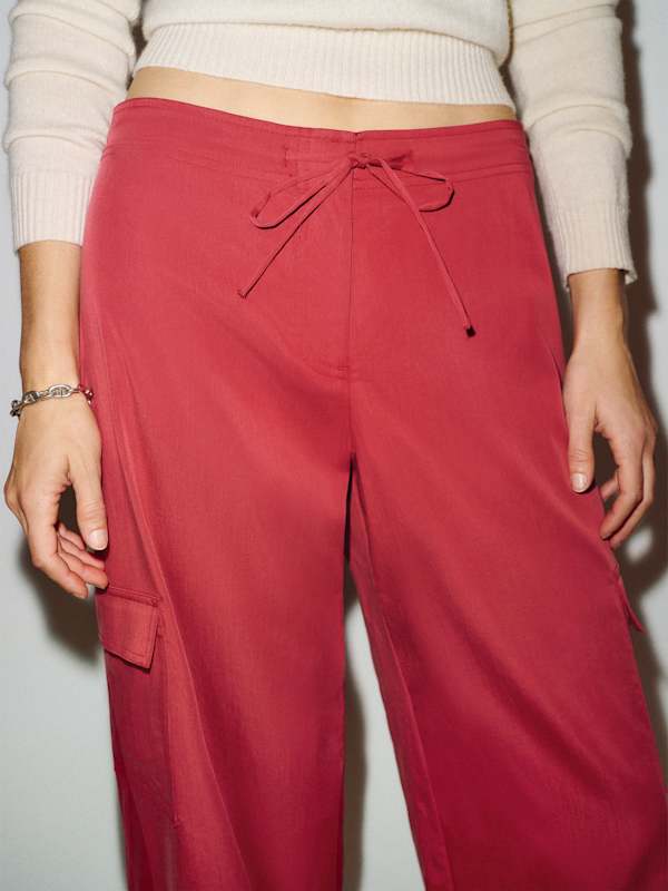 Sawyer Cargo Pant - Red