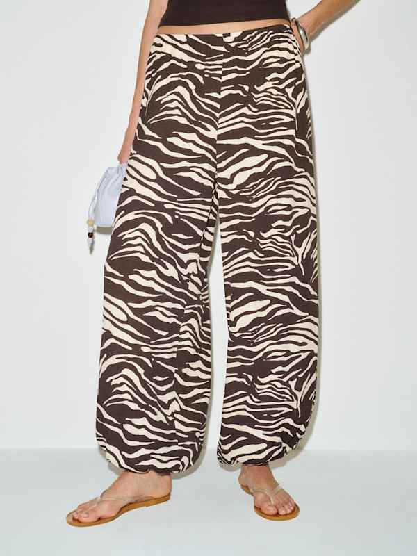 Aven Crepe Pant - Stampede