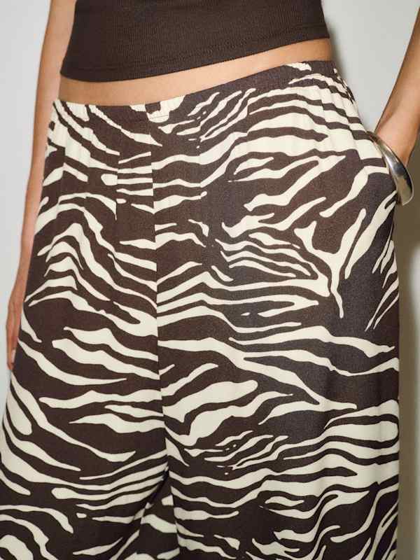 Aven Crepe Pant - Stampede