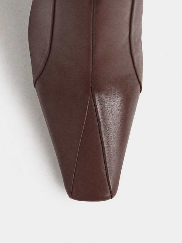 Jeanne Ankle Boot - Espresso Leather