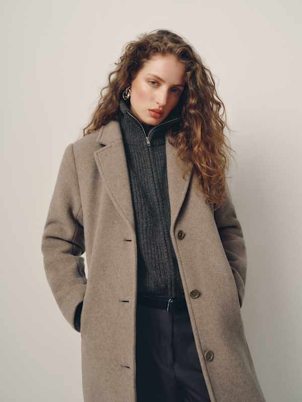 Alisa Coat - Stone