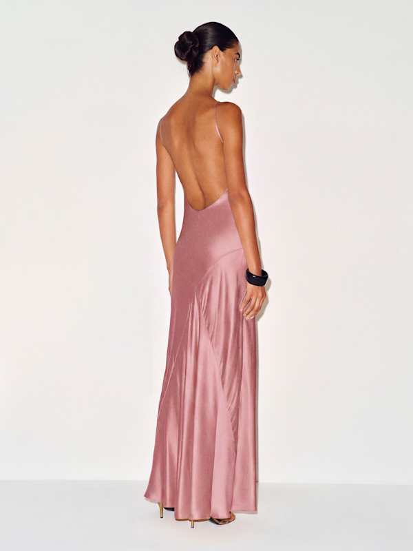 Emilee Silk Dress - Memory Lane