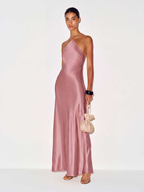 Emilee Silk Dress - Memory Lane
