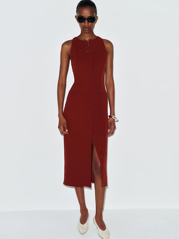 Agathe Dress - Chianti