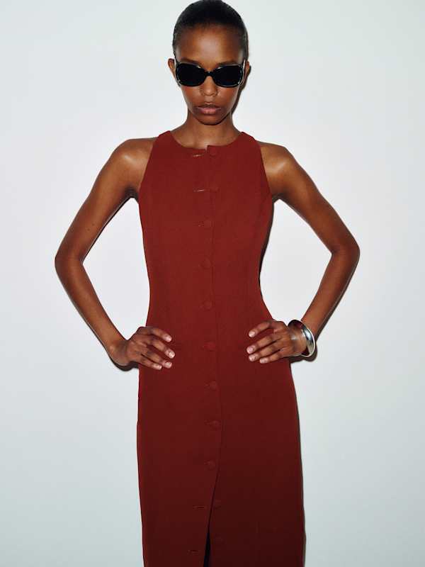 Agathe Dress - Chianti