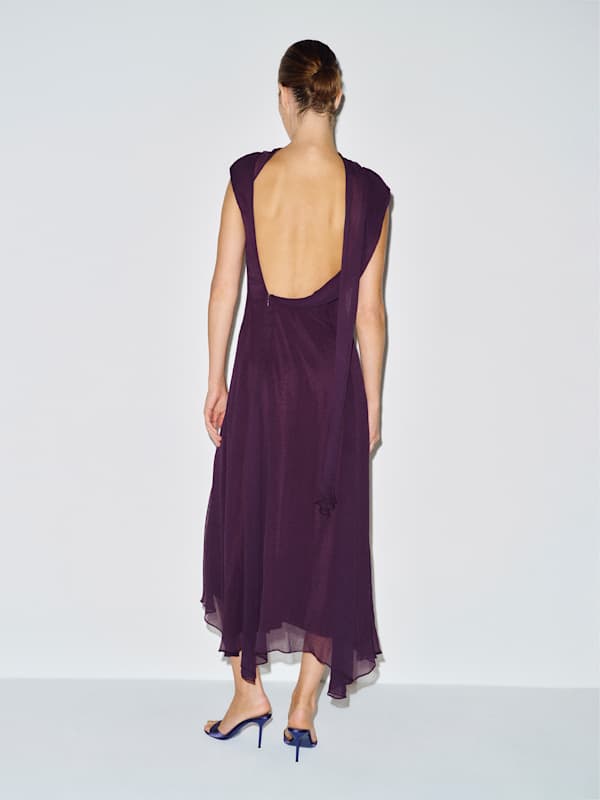 Esmeralda Dress - Crushed Violet