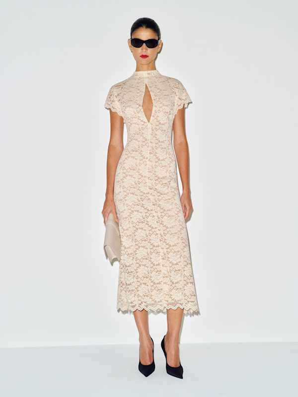 Yessica Dress - Cream