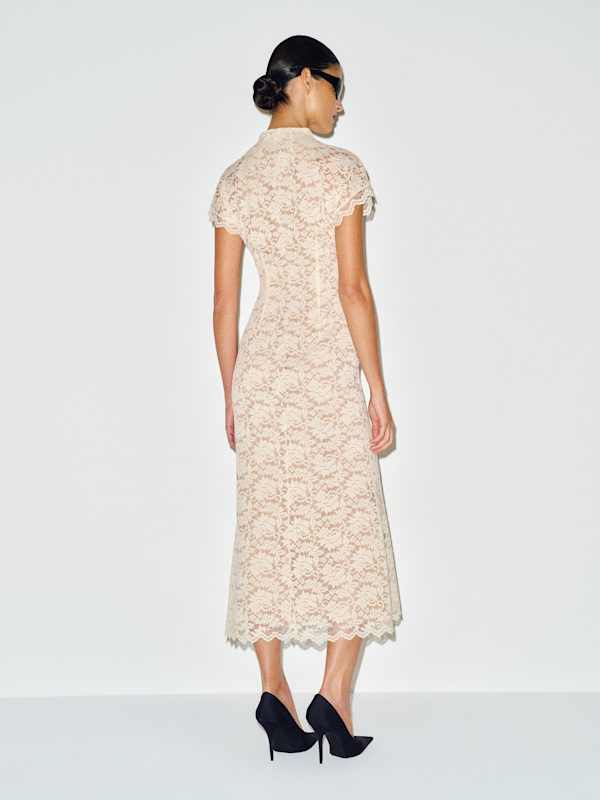 Yessica Dress - Cream