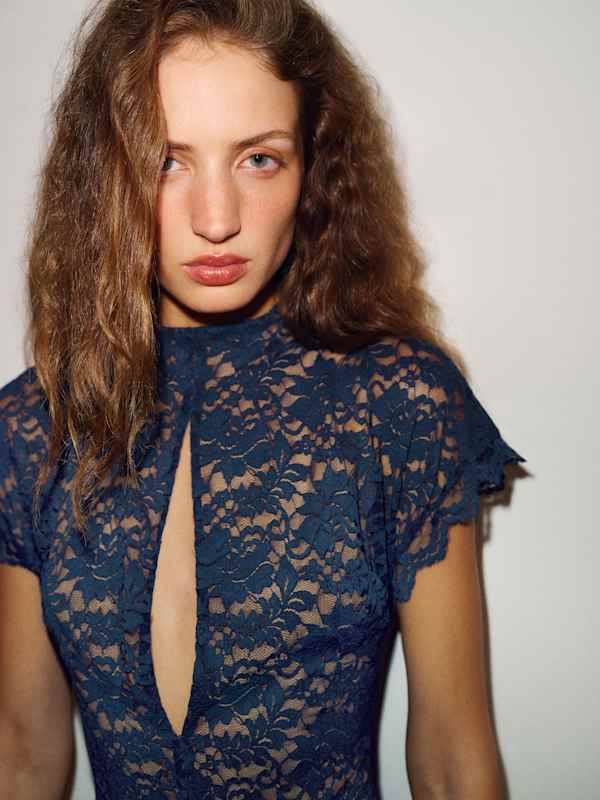 Yessica Dress - Navy