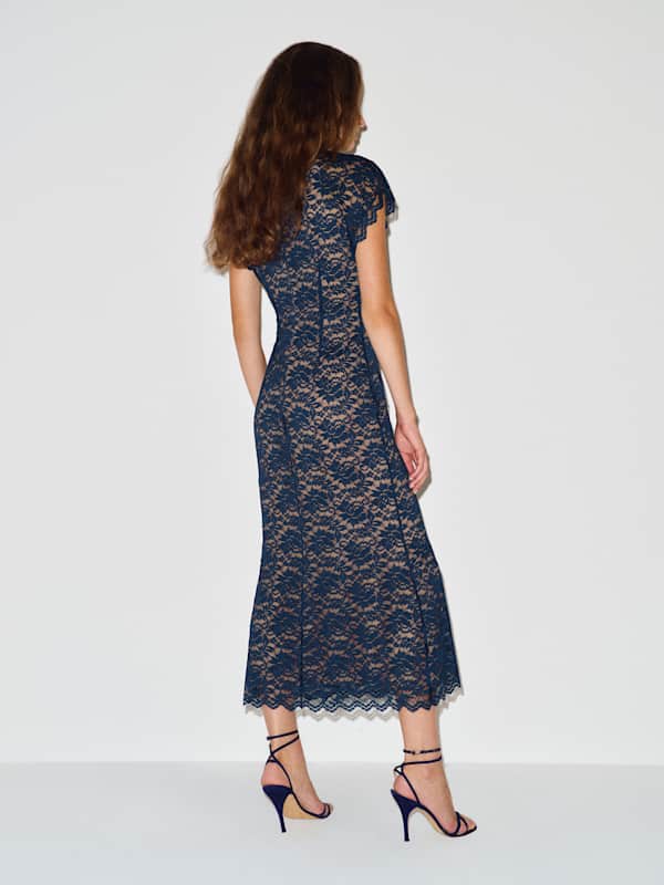Yessica Dress - Navy