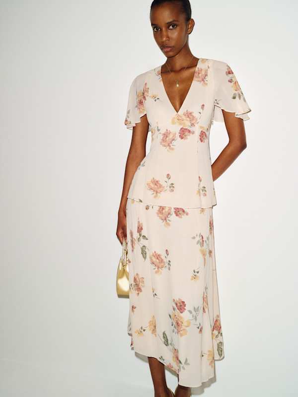 Zuri Two Piece - Climbing Rose