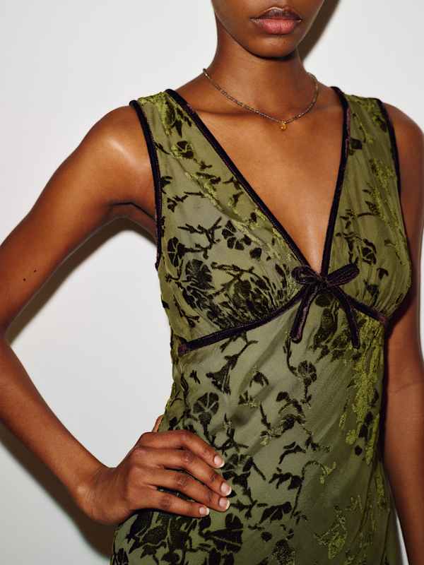 Nomi Dress - Olivine