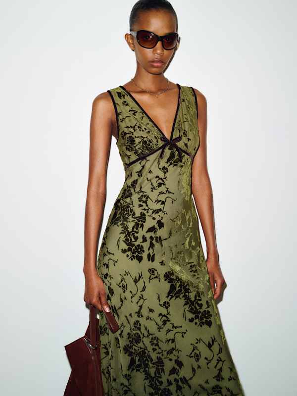 Nomi Dress - Olivine
