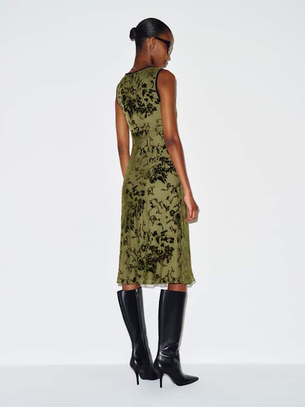 Nomi Dress - Olivine