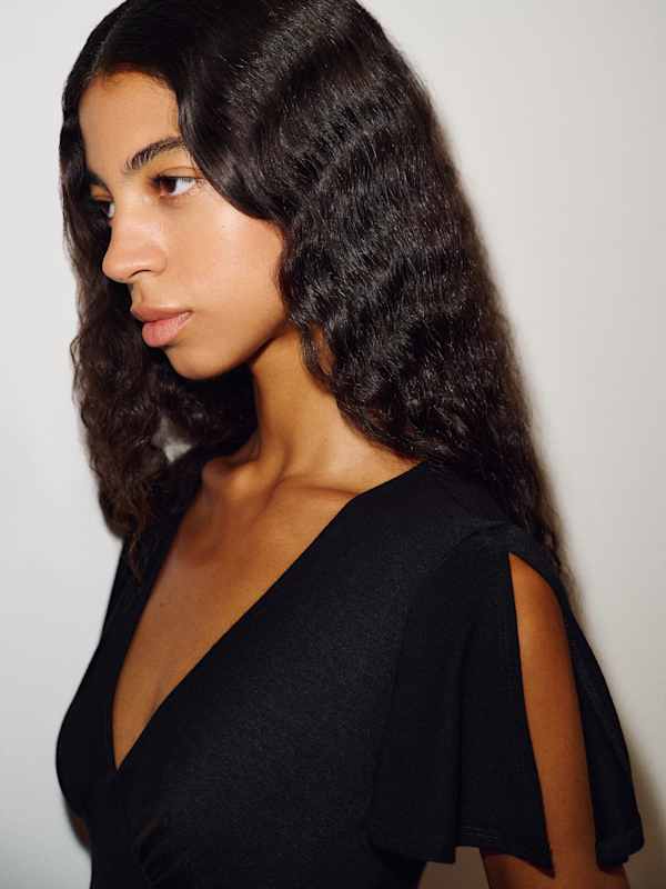 Cosette Knit Top - Black