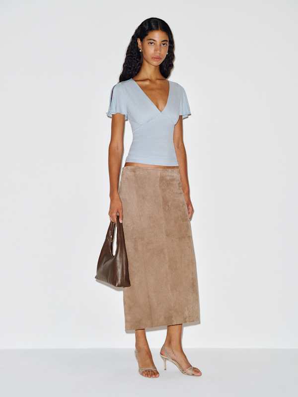 Cosette Knit Top - Mineral