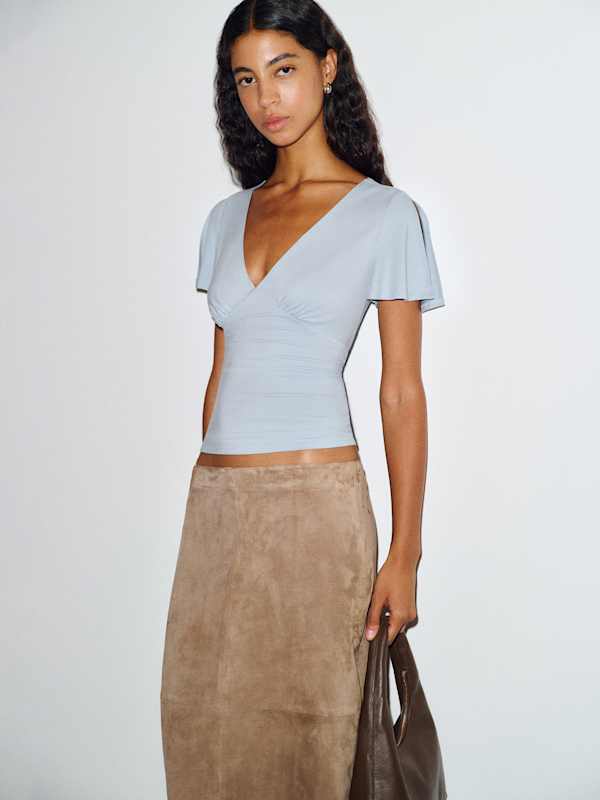 Cosette Knit Top - Mineral