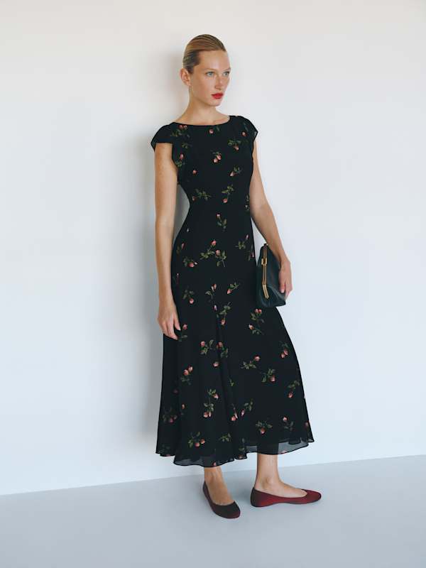 Maelani Dress - Evening Roses