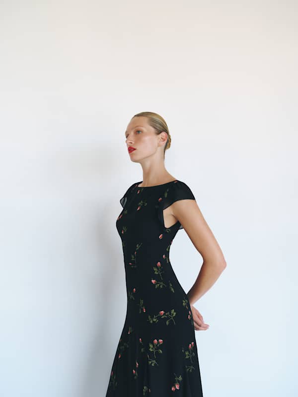 Maelani Dress - Evening Roses
