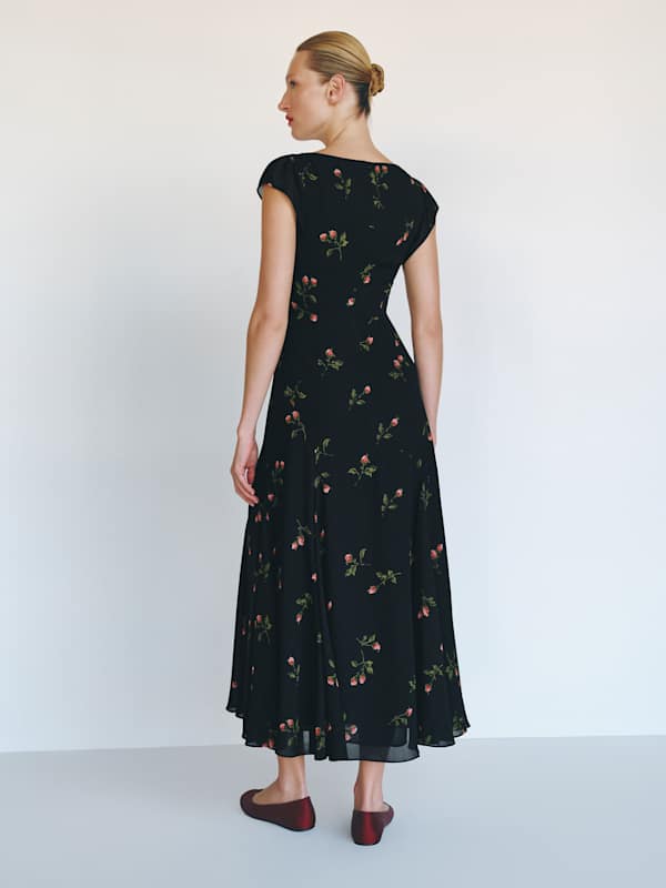 Maelani Dress - Evening Roses