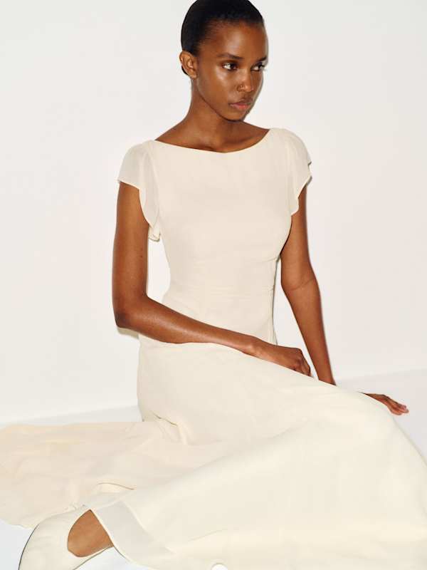 Maelani Dress - Fior Di Latte