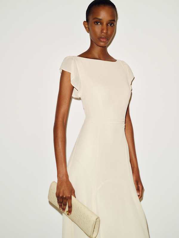 Maelani Dress - Fior Di Latte