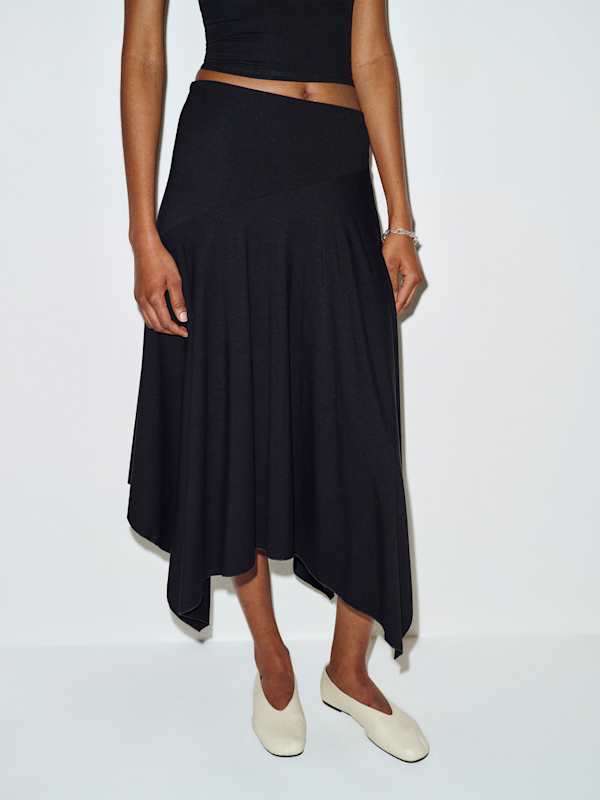 Flora Knit Two Piece - Black