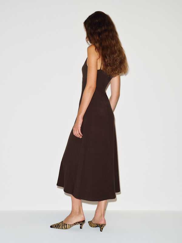 Lilibet Knit Dress - Mole