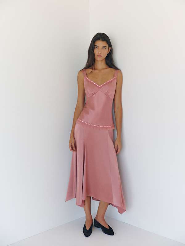Mccall Silk Skirt - Memory Lane