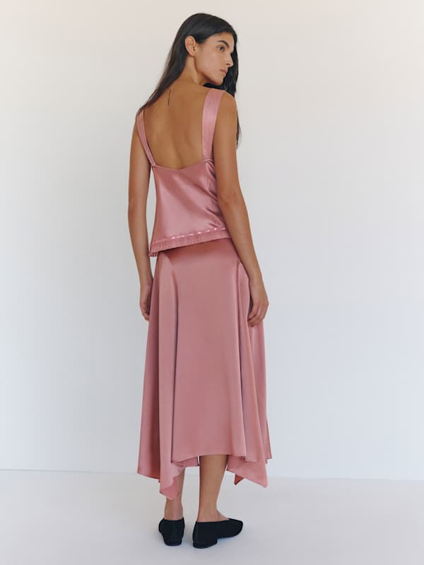 Mccall Silk Skirt - Memory Lane