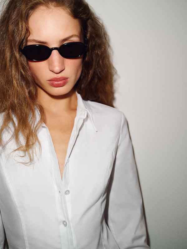 Katherine Poplin Shirt - Bright White