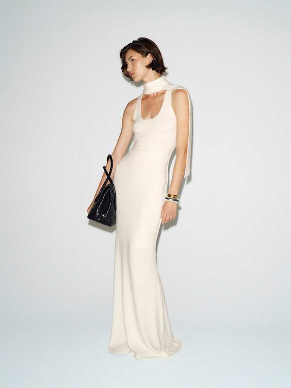 Adela Knit Dress - Fior Di Latte