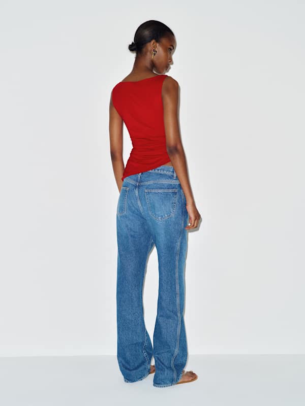Piper Knit Top - Lipstick