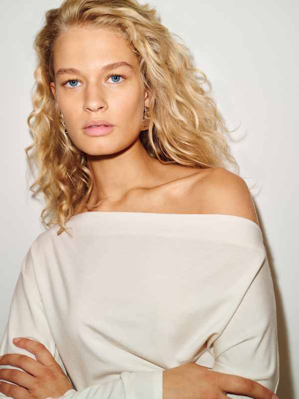 Landon Knit Top - Fior Di Latte