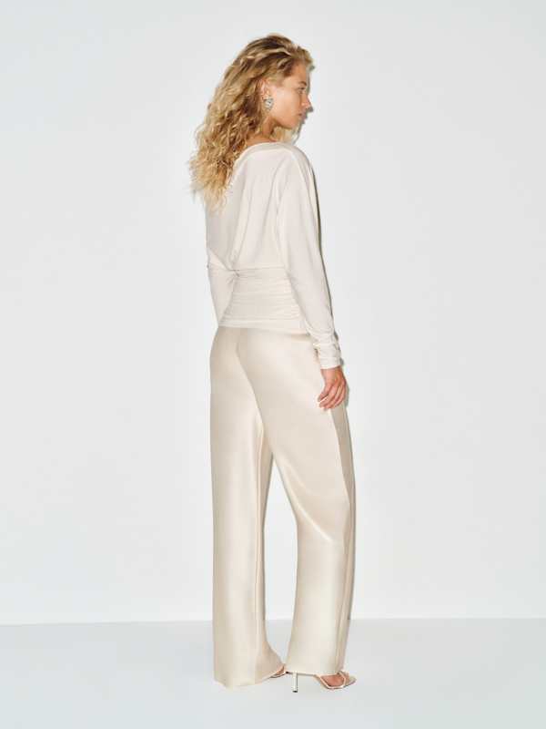 Landon Knit Top - Fior Di Latte