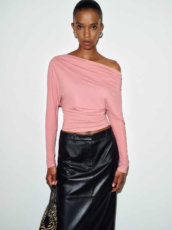 Landon Knit Top - Rose Petals
