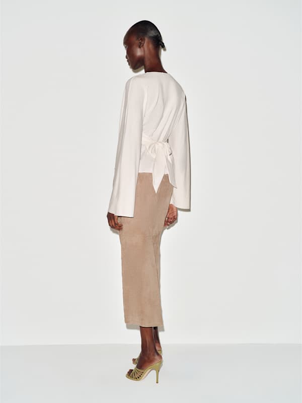 Hadley Knit Top - Fior Di Latte