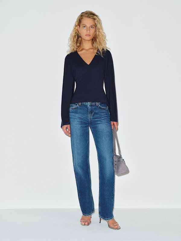 Hadley Knit Top - Midnight