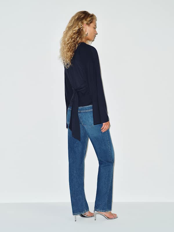 Hadley Knit Top - Midnight
